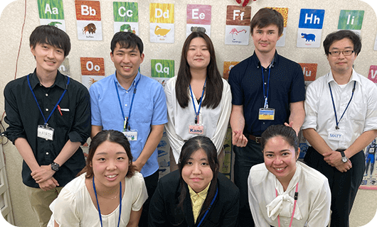 スタッフ全員が教育現場での指導経験があるため、安心して学べます。